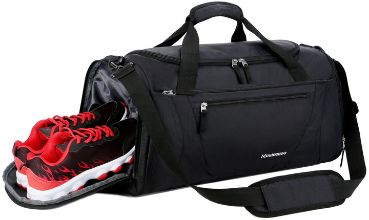 Ladies gym bag with shoe compartment outlet