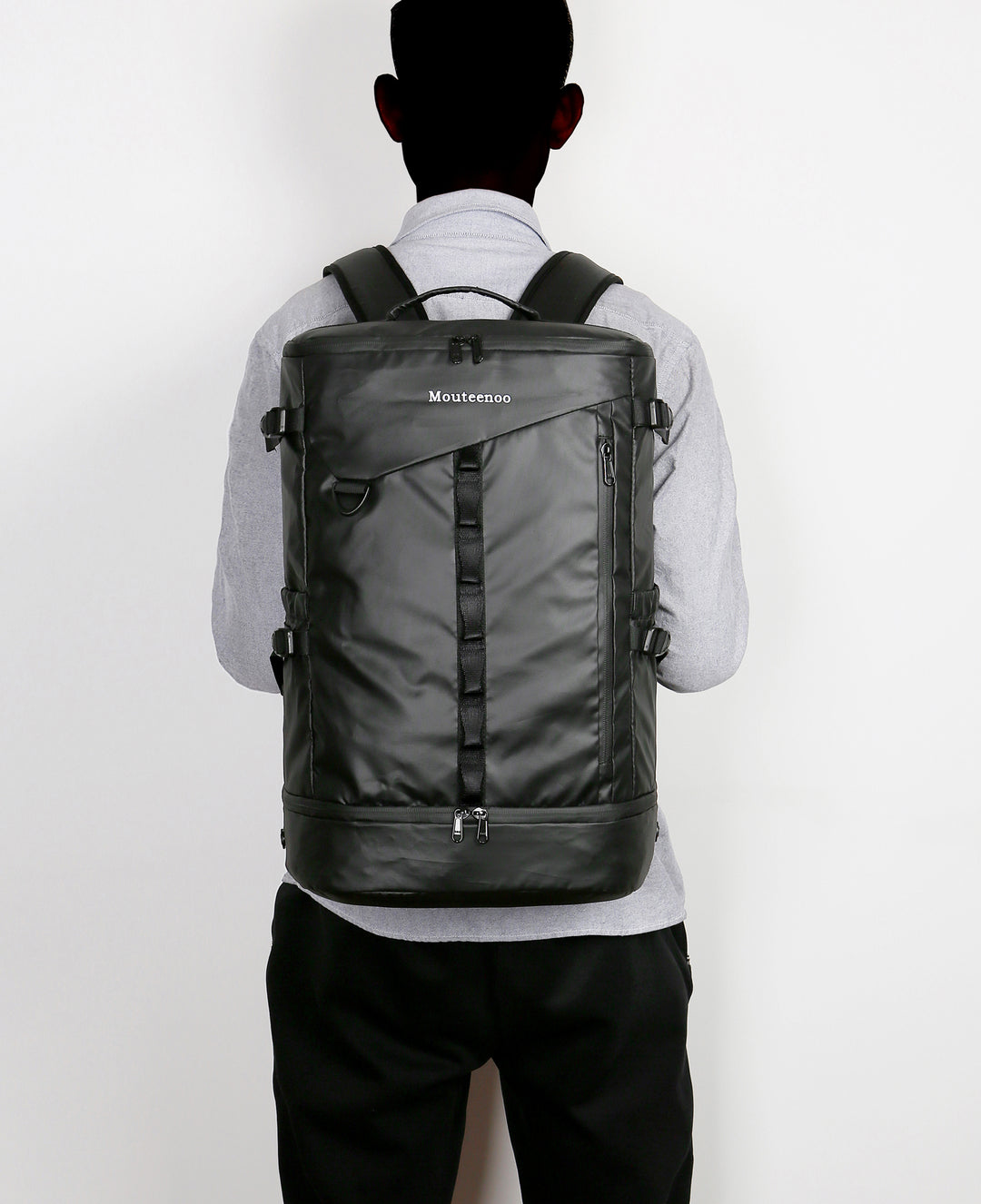 Rucksack Mit Kordelzug & Weltkarten-Druck - 45,7x38,1 Cm, Wasserdicht, Für Sport, Reisen, Fitness